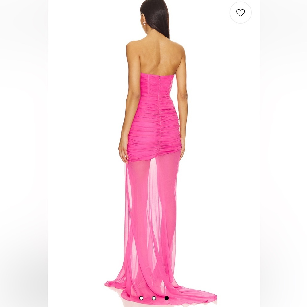 Camila Coehlo Loire Gown in Pink Medium Dress - Picture 2 of 11